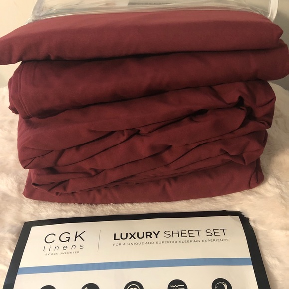 Split King Size Sheet Set - 7 Piece Set - Hotel Luxury Bed Sheets - Picture 11 of 11